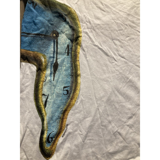 Authentic Supreme Salvador Dali T-Shirt SS19 White The Persistence of Size M