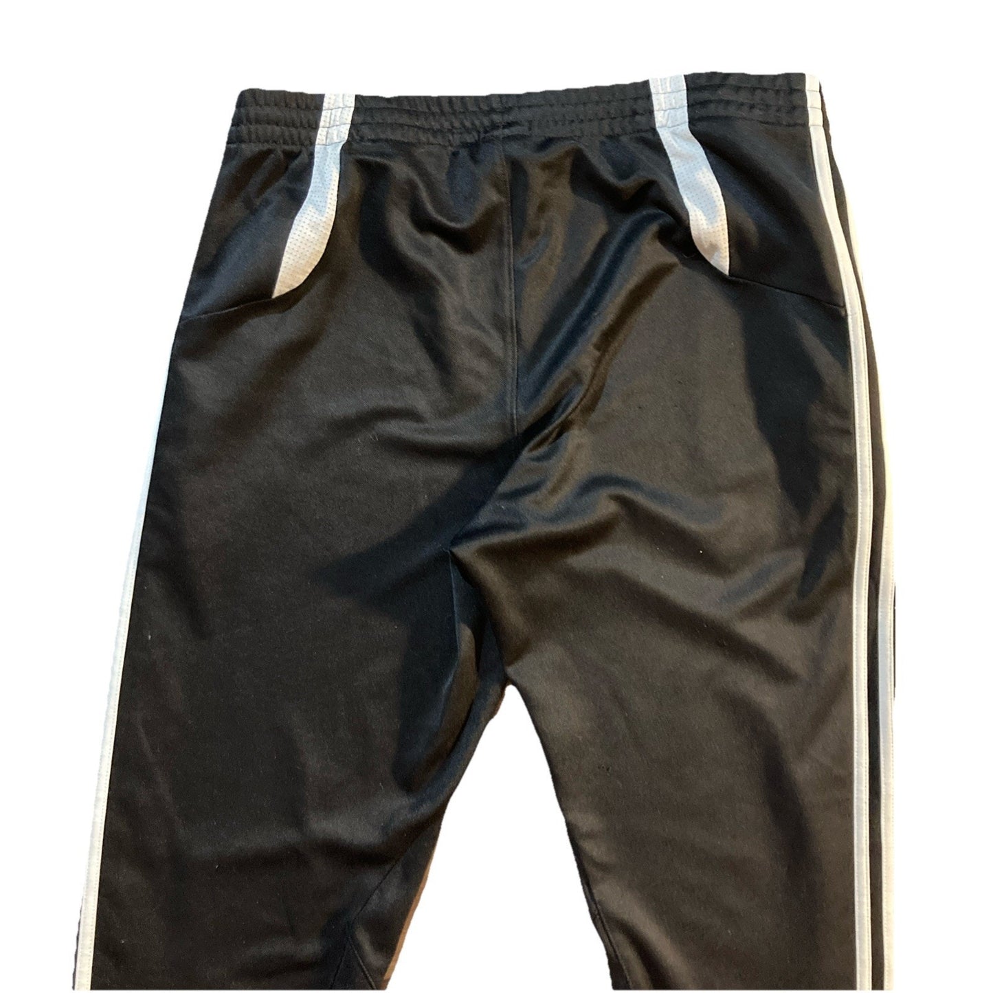 2012 Adidas Climacool 3 Stripe Joggers Embroidered Logo Zip Ankle Pockets Mens L