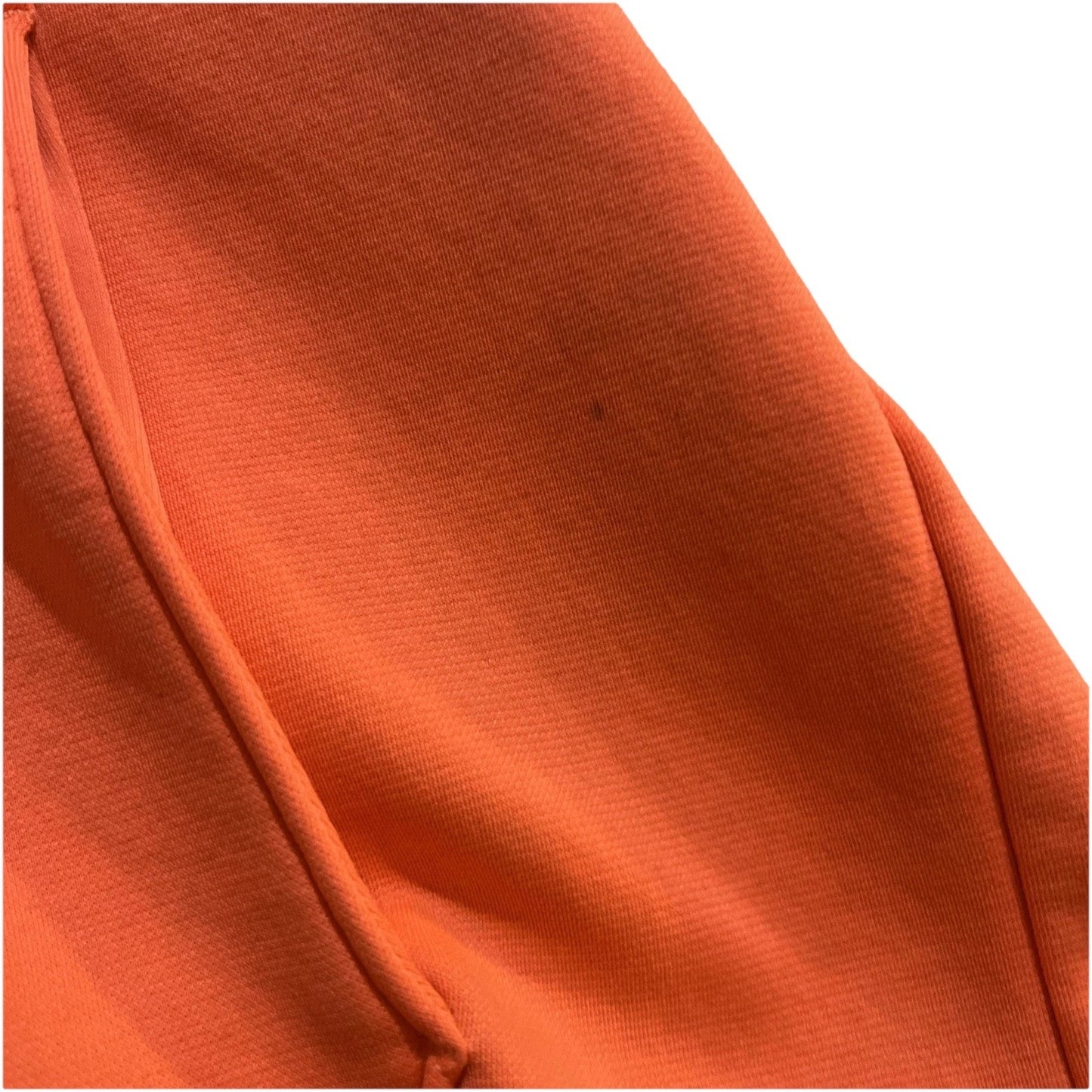 Under Armour Women's Coral Orange Gym Pullover Hoodie Fleece Size L Long Sleeve
