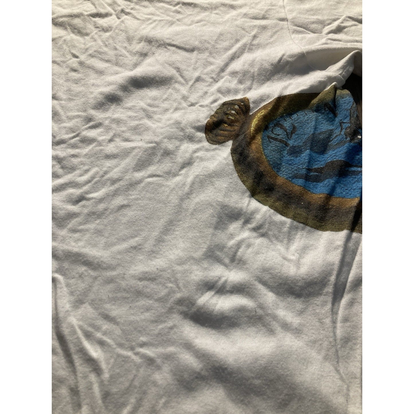 Authentic Supreme Salvador Dali T-Shirt SS19 White The Persistence of Size M