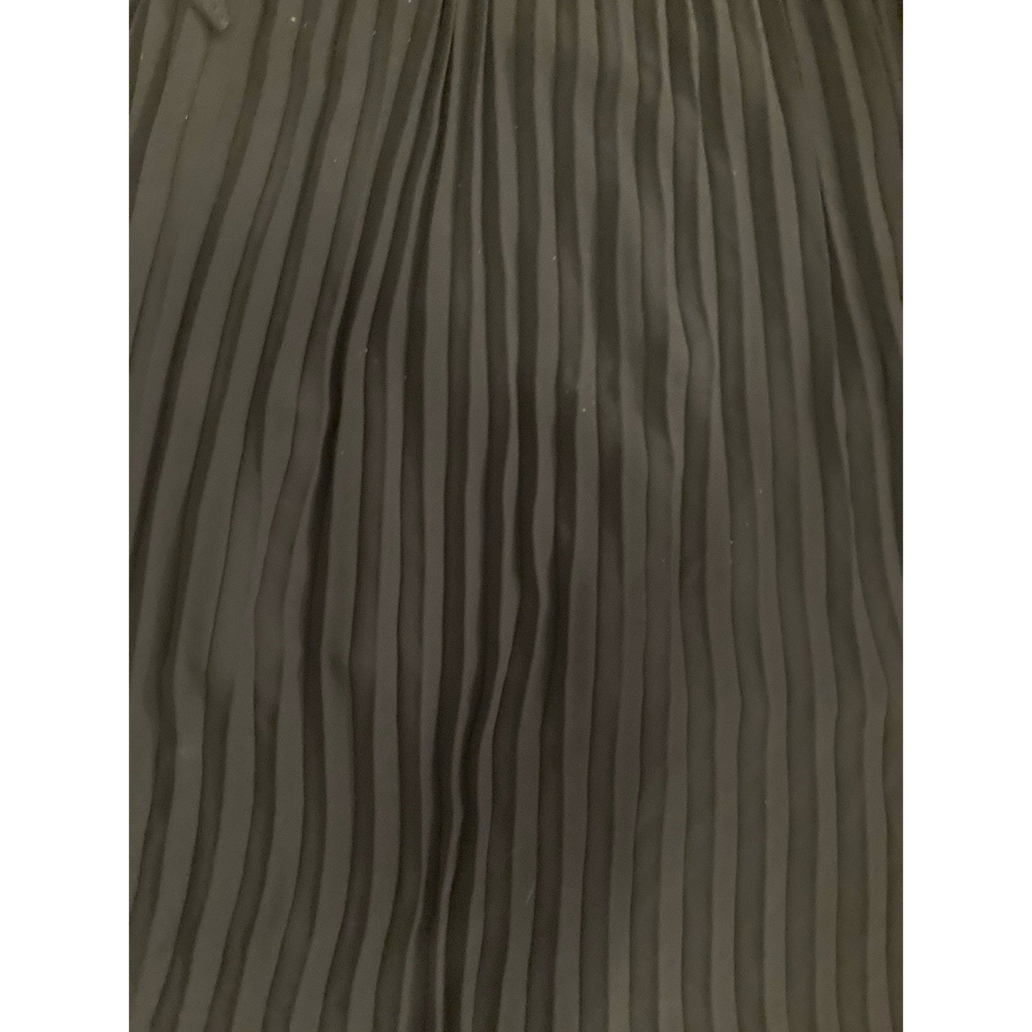 Favlux Maxi Dress Women's M Black Pleated Long Length Sleeveless A Line Wrap Tie