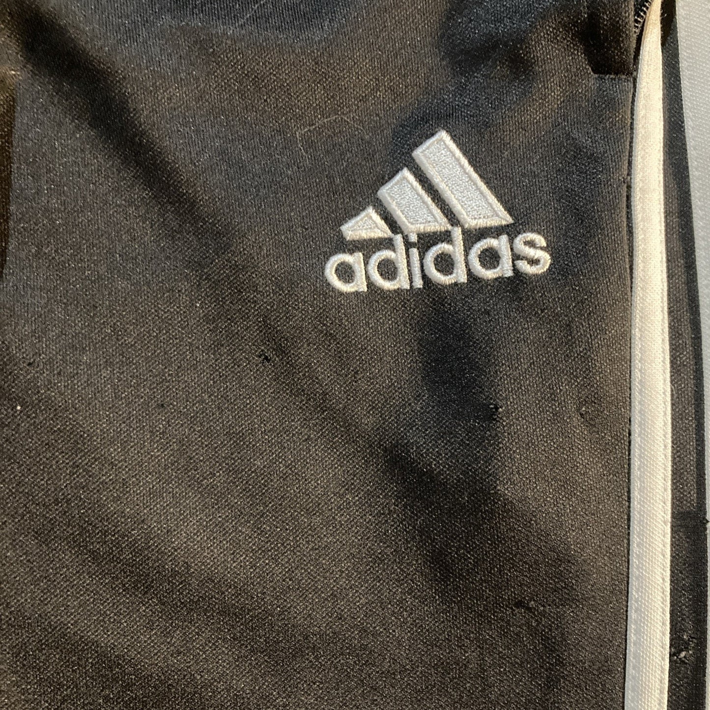 2012 Adidas Climacool 3 Stripe Joggers Embroidered Logo Zip Ankle Pockets Mens L