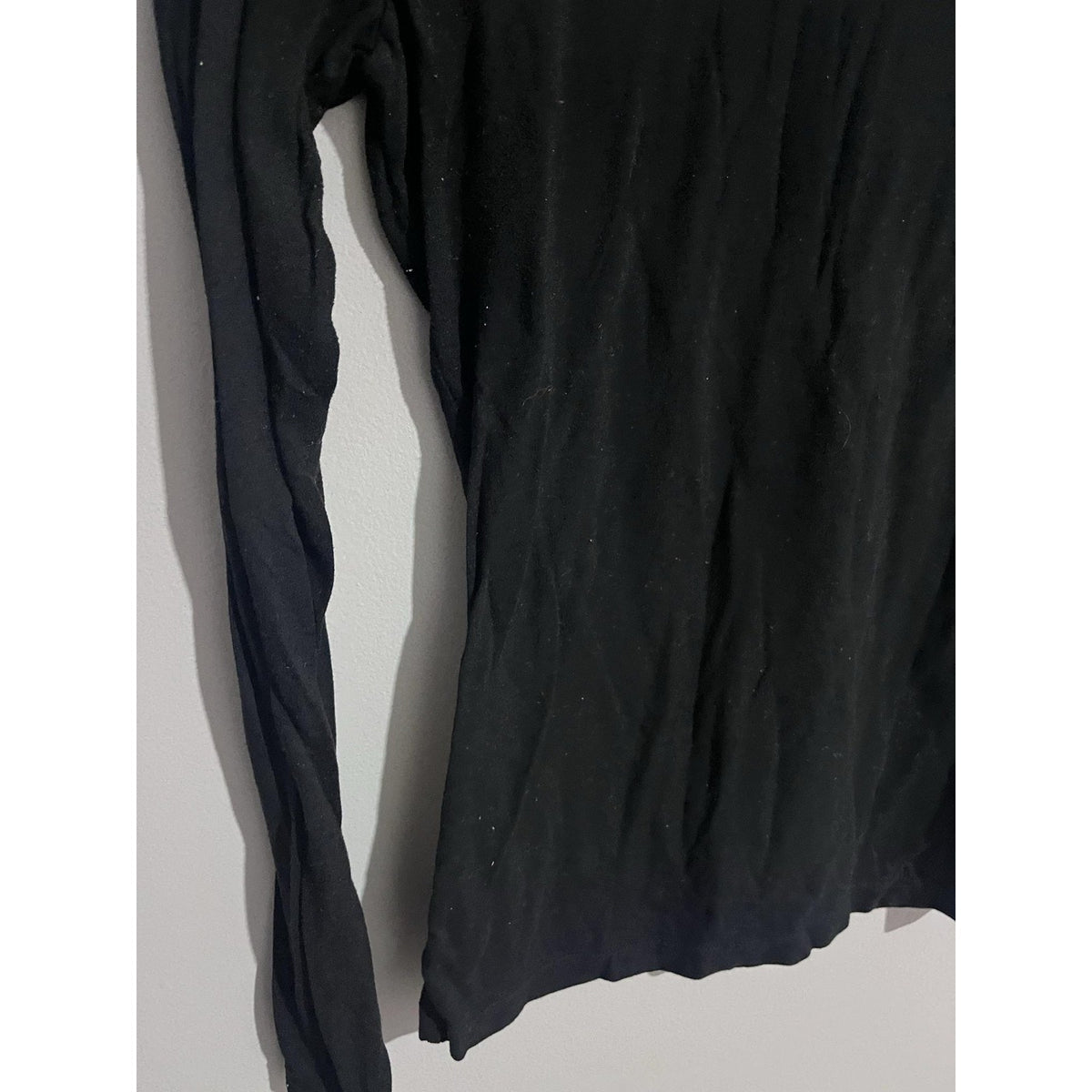 32 Degrees Shirt Womens M Black Tagless Thermal Scoop Neck Slim Long Sleeve
