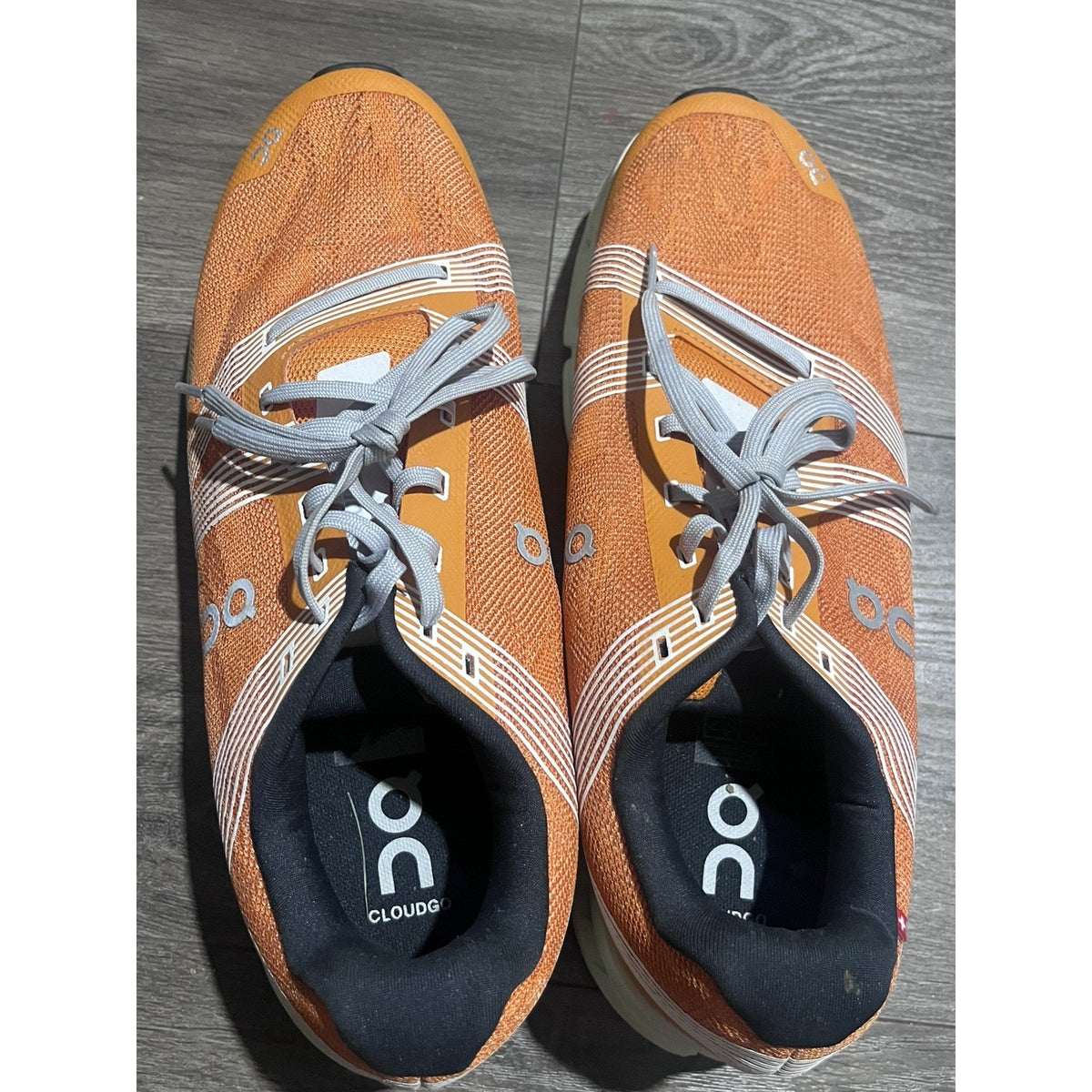 On Cloudgo Men's Size 10.5 Turmeric/Aloe Running Shoes