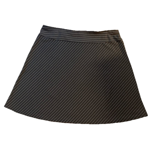 VTG 90s y2k Fashion Bug Stretch Striped Mini A Line Skirt Womens 22/24W