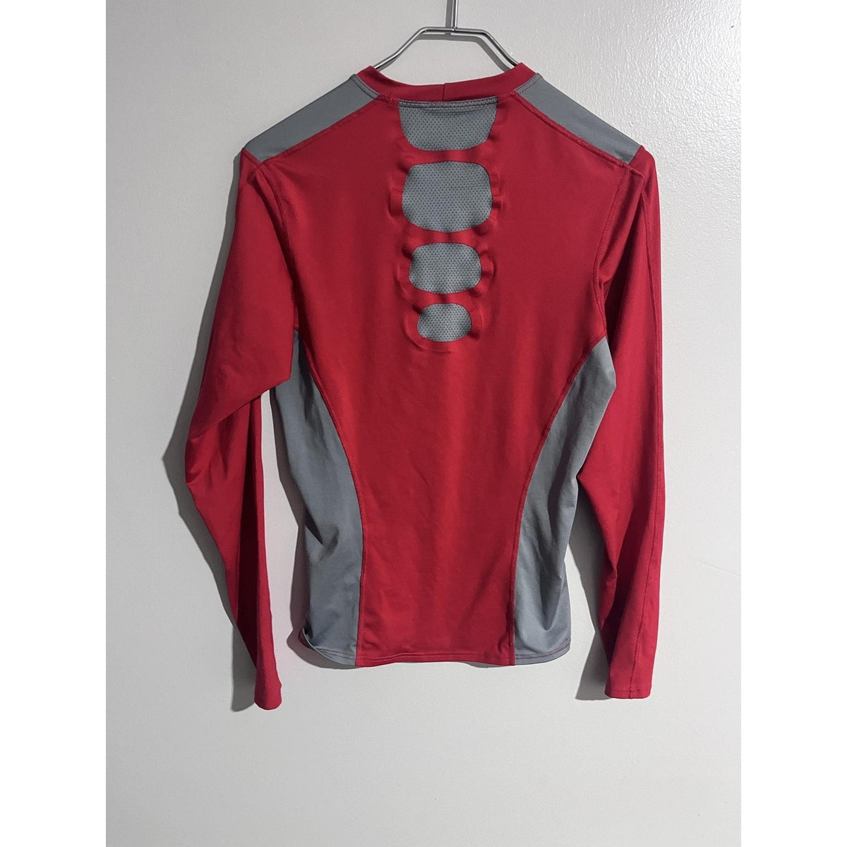 Nike Shirt Mens M Red Dri-FIT Ohio State Long Sleeve Moisture Wicking Athletic