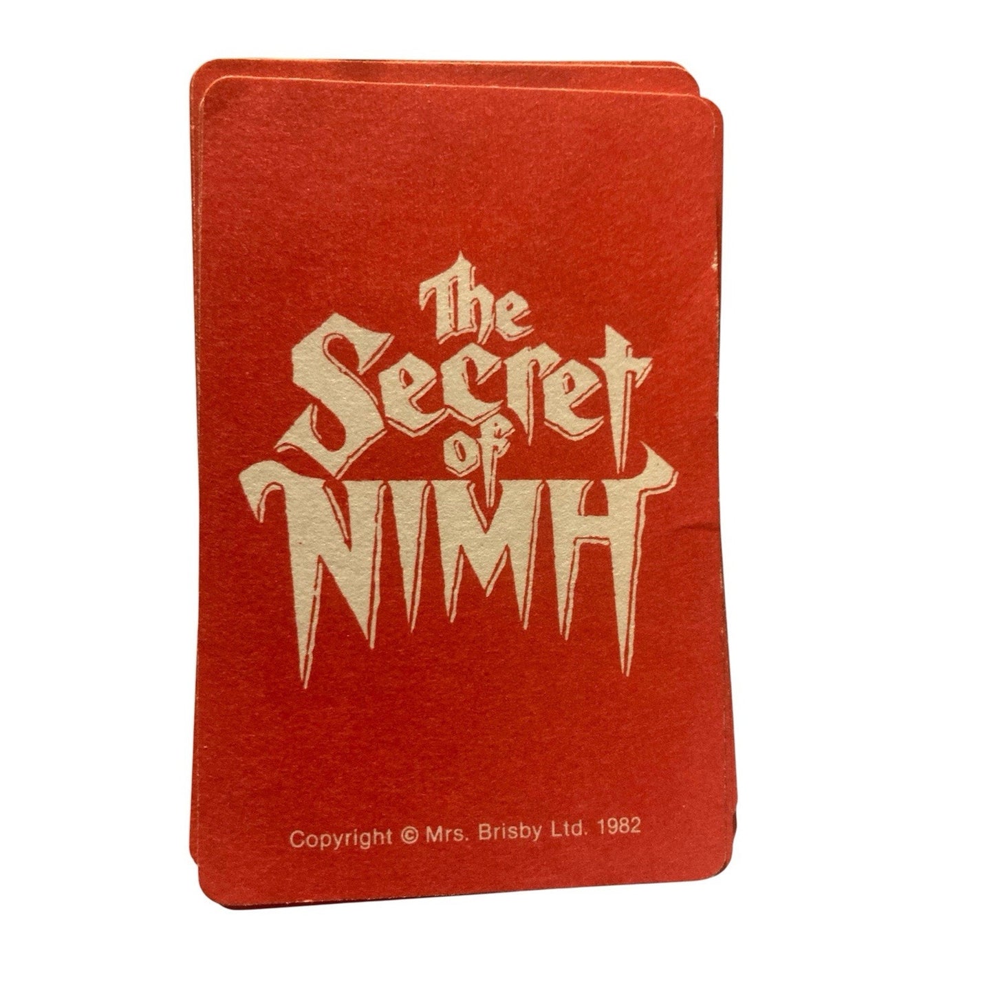 1982 The Secret of Nimh Board Game Whitman Vintage 100% Complete Mrs Brisby