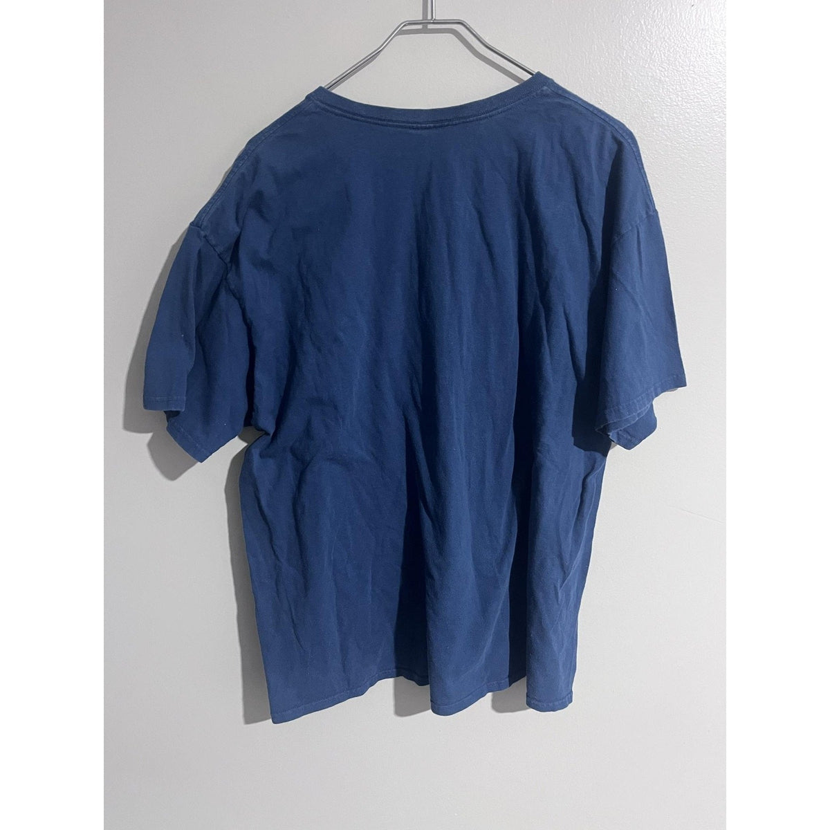 New Mexico Shirt Mens 2XL Blue Short Sleeve Graphic Cotton Tagless Crew Neck