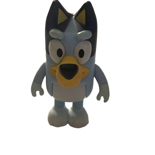 Bluey Heeler Blue Dog Poseable Articulated Action Figure Ludo Studio Toy