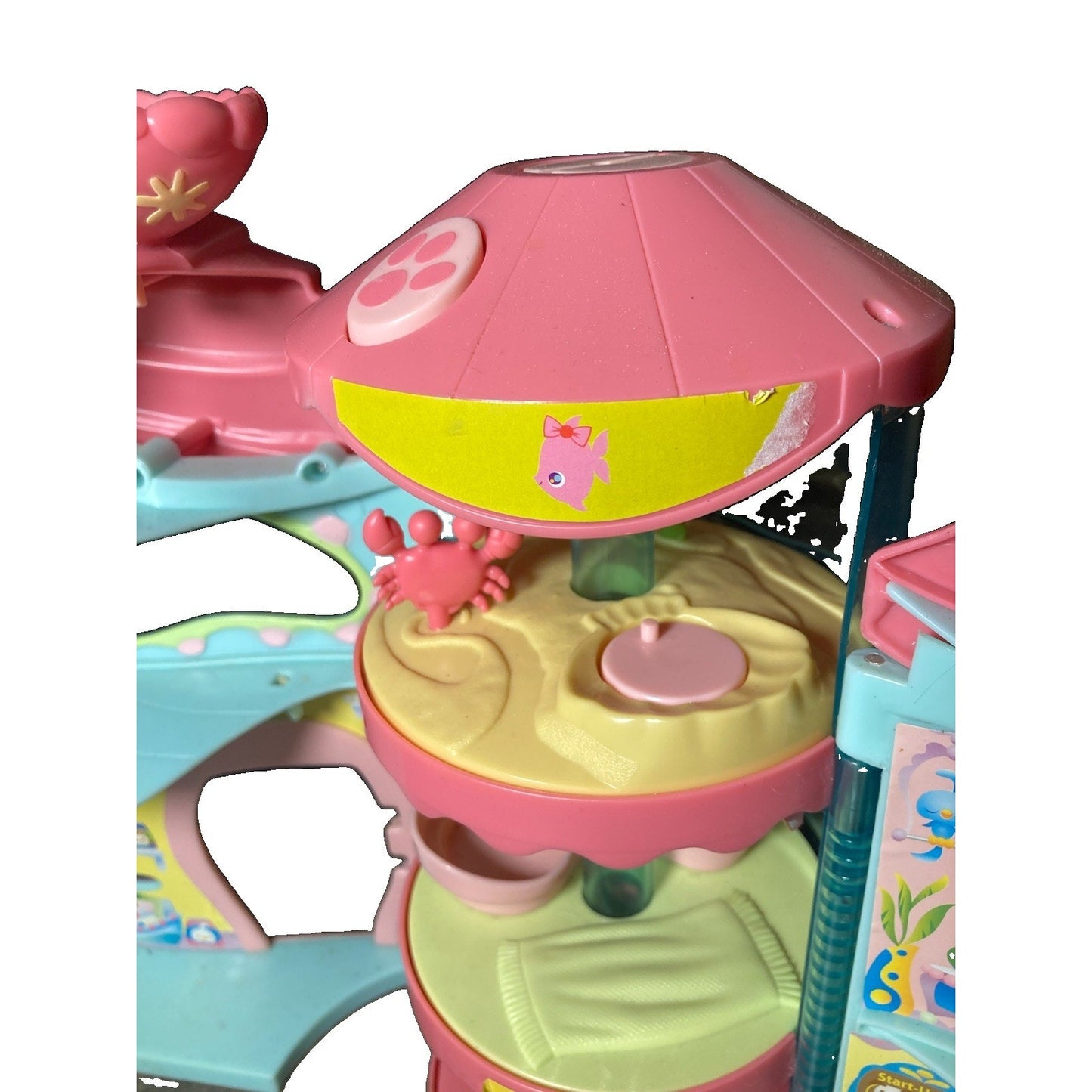 2005 Hasbro Biggest Littlest Pet Shop House Foldable Playset LPS