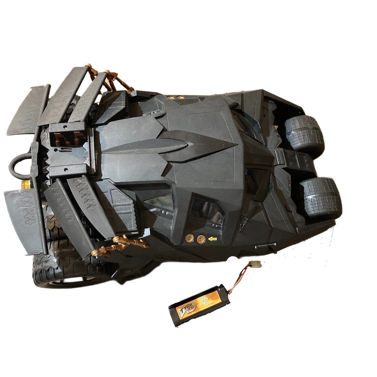 Tyco RC 1:6 Giant 28" Batman Begins Batmobile Tumbler G3448 2005 No Remote