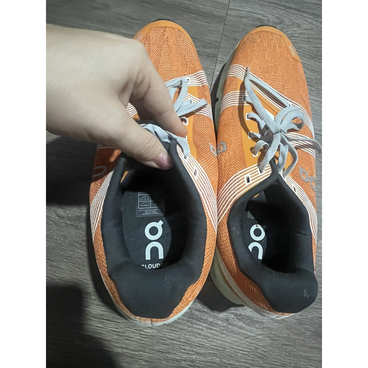 On Cloudgo Men's Size 10.5 Turmeric/Aloe Running Shoes