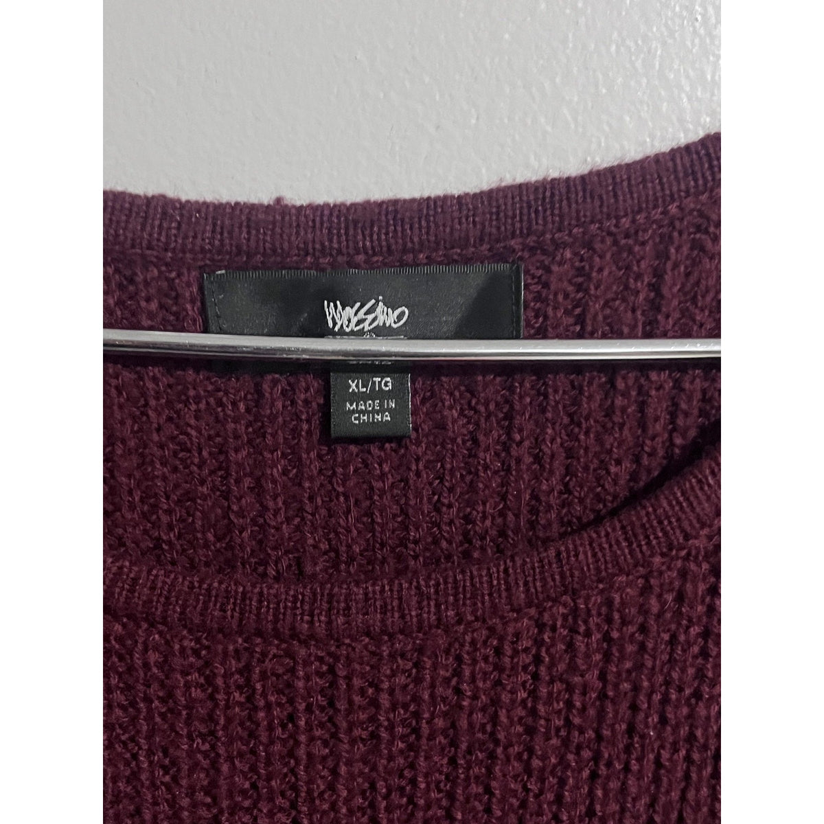 Dress Womens XL Purple Sweater Dress Fit & Flare Tank Midi Knit Stretch