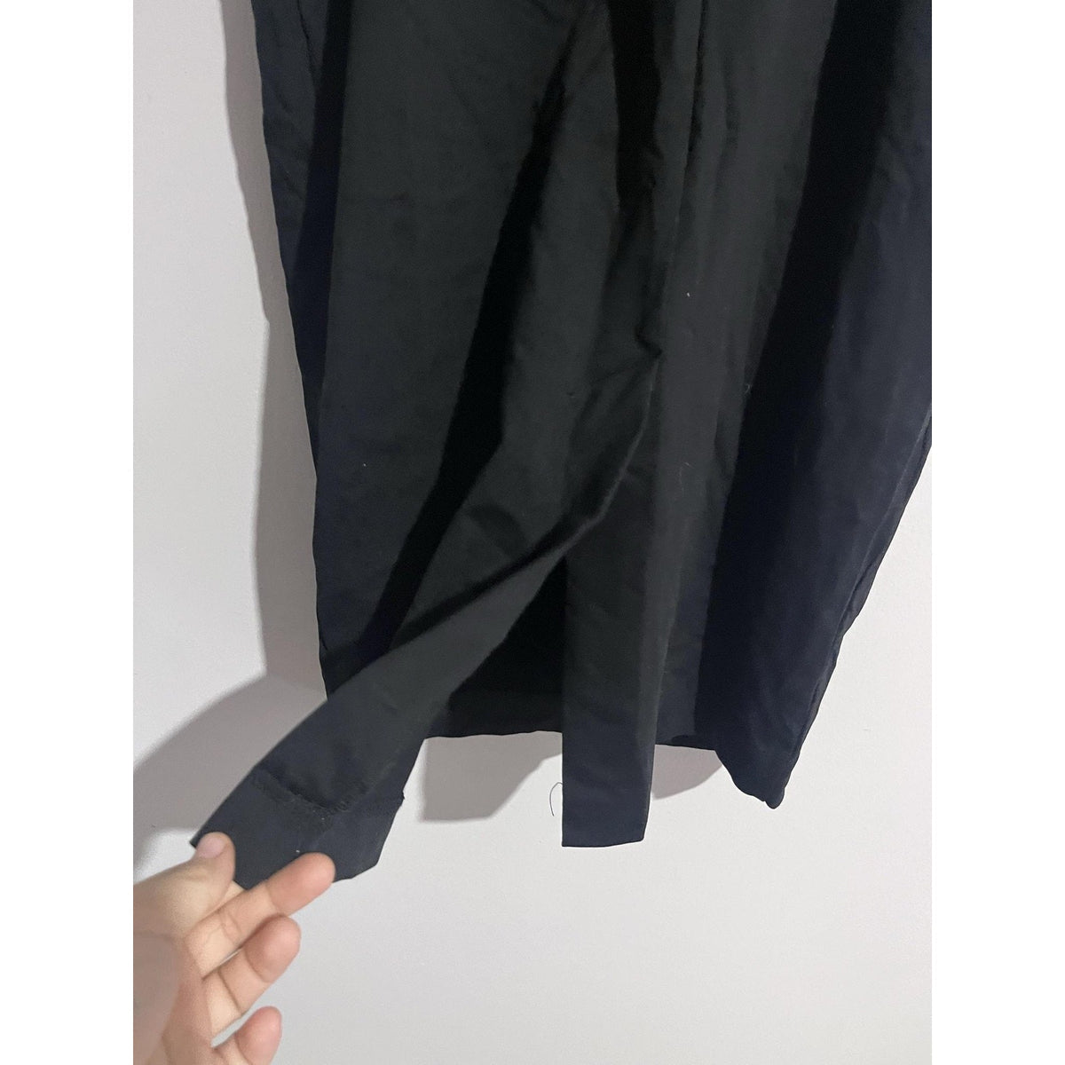 Donna Ricco New York Dress Womens L Black Sheath Midi Scoop Neck Lined Zip