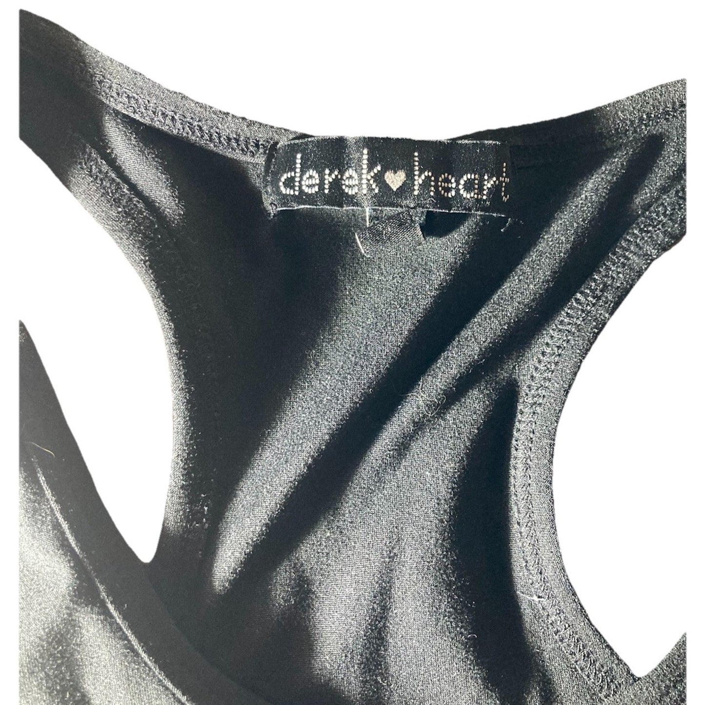 Junior Womens Racerback Tank Top by Derek Heart Slim Fit Green
