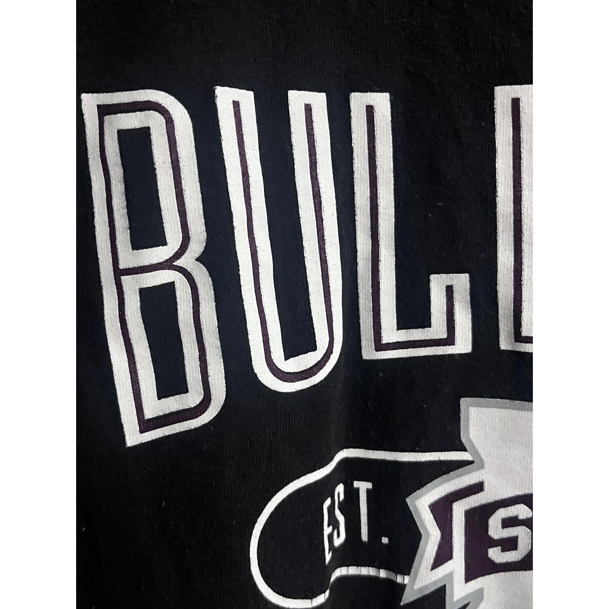 Champion Shirt Mens XL Black Short Sleeve Bulldogs Mississippi State Crew Neck