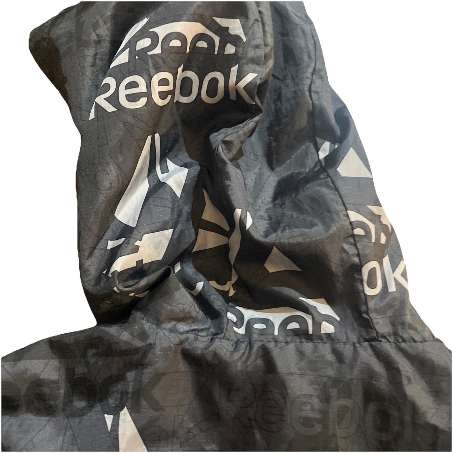 Reebok Sports Guard Jacket Black & Gray, Windbreaker, Boys Size 4/5 XS