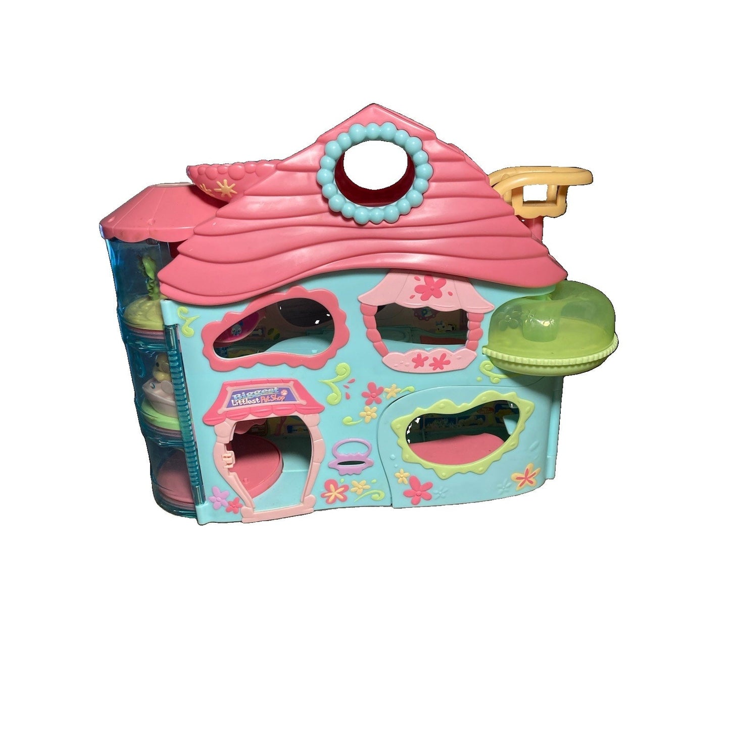 2005 Hasbro Biggest Littlest Pet Shop House Foldable Playset LPS
