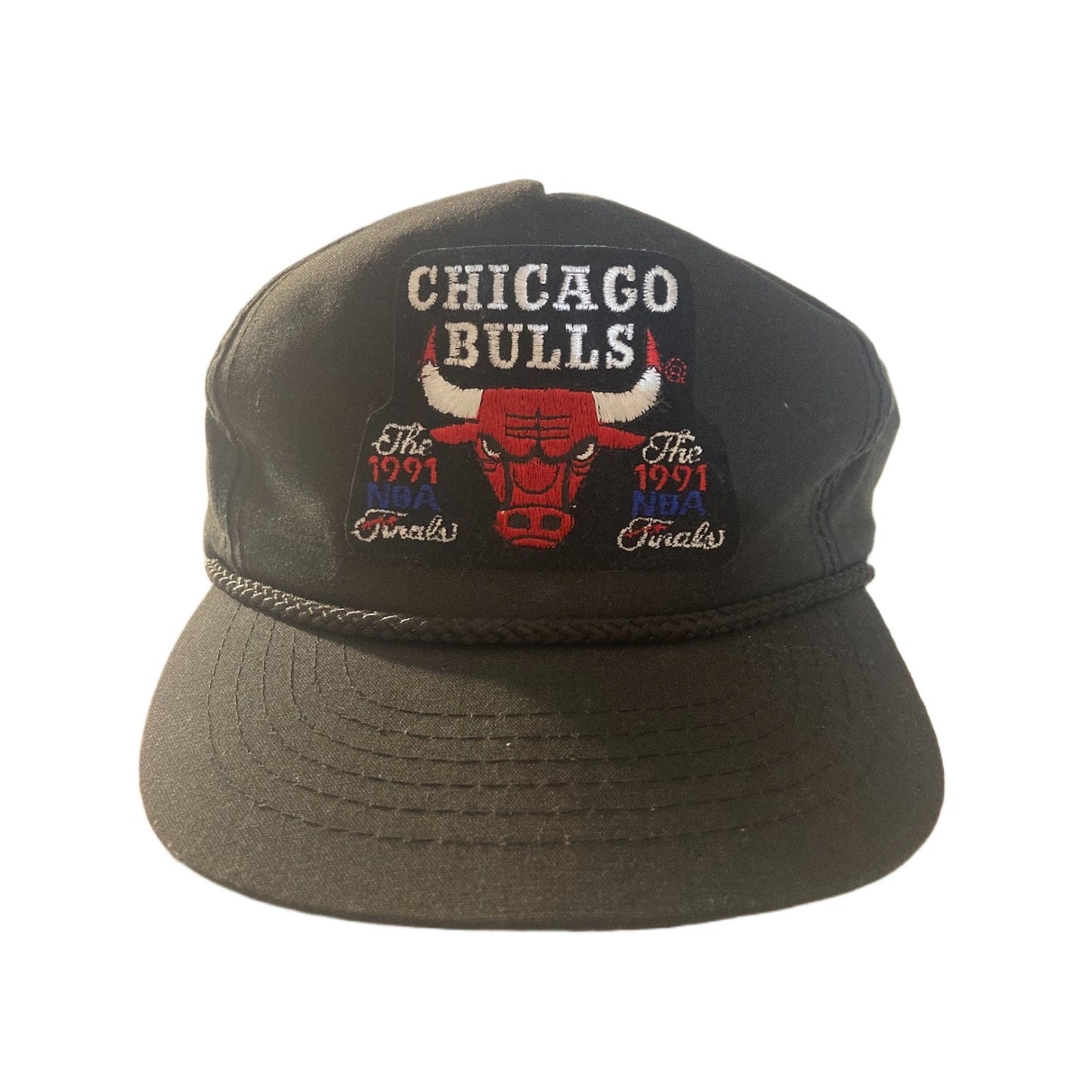 Rare Vintage Chicago Bulls 1991 NBA Snapback Hat Cap