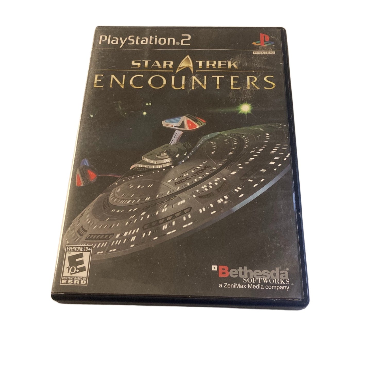 Star Trek Encounters (Sony Playstation 2 PS2, 2006) CIB COMPLETE