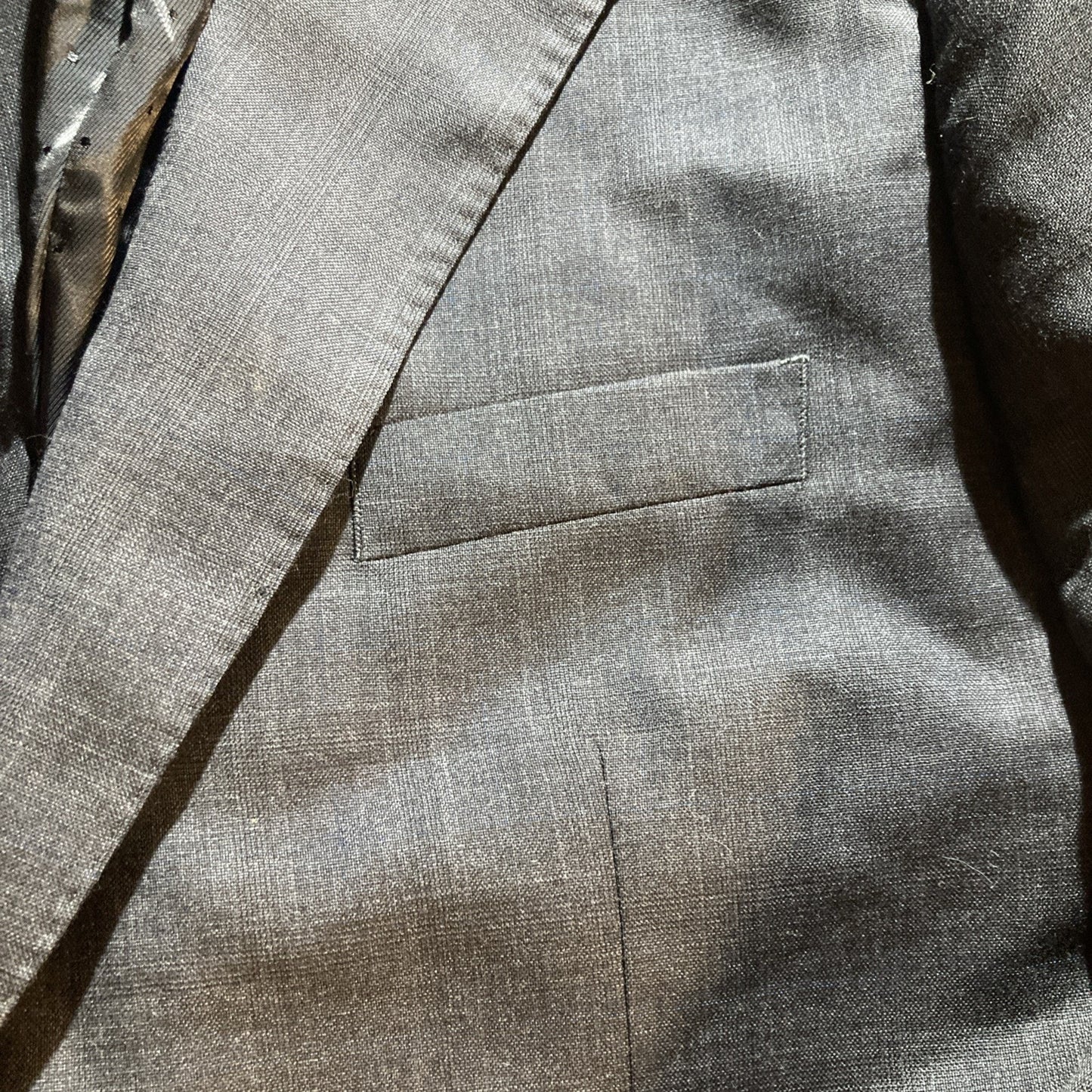 NWT FLAWS Indochino Blazer Men Black Jacket Wool Cashmere Luxury Made to Measure
