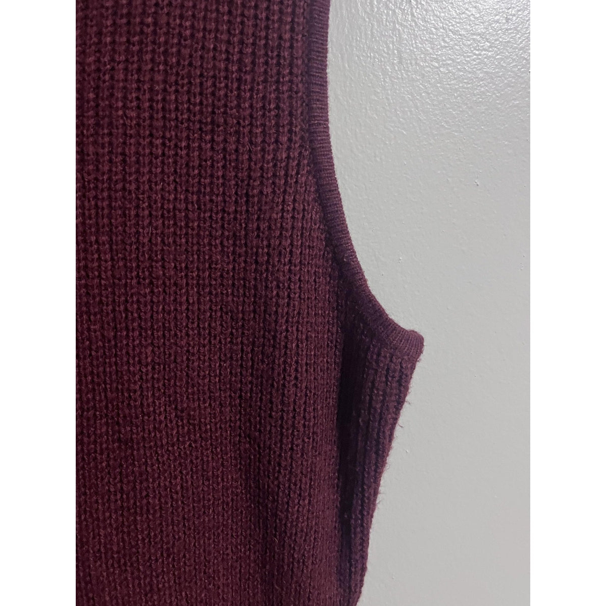Dress Womens XL Purple Sweater Dress Fit & Flare Tank Midi Knit Stretch