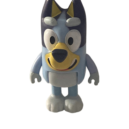 Bluey Heeler Figure BIG SMILE Face New Facial Expression Blue