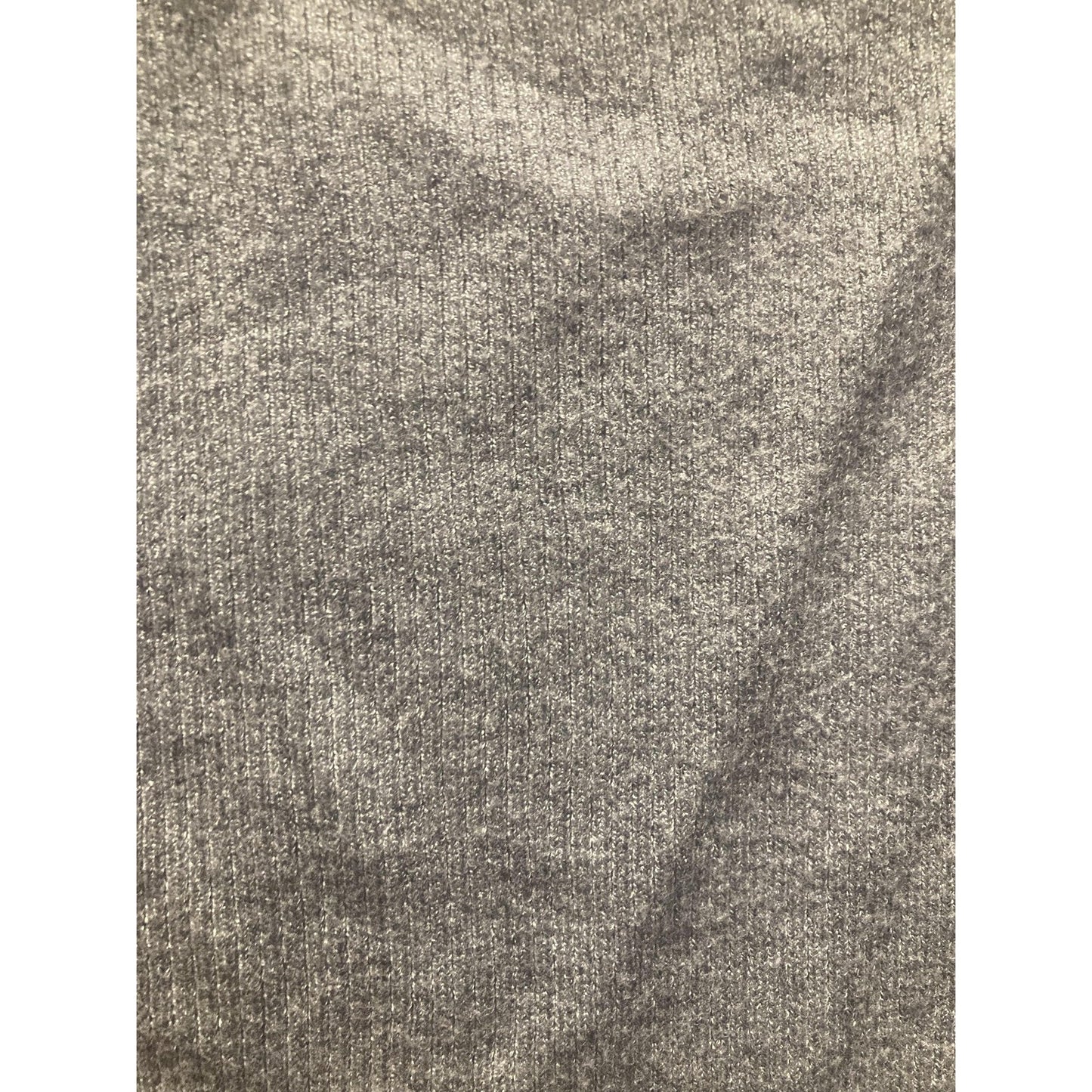 Dazy Sweater Womens M Gray Square Neck Long Sleeve Stretch Knit Top Pullover