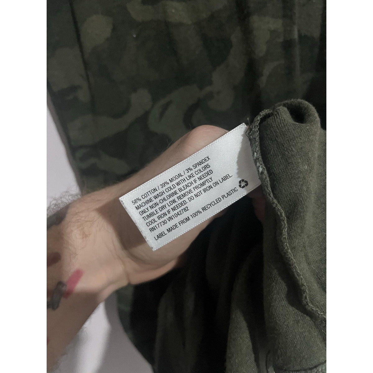 Merona Dress Womens XS Green Camouflage Tank Dress Short Scoop Neck Jersey