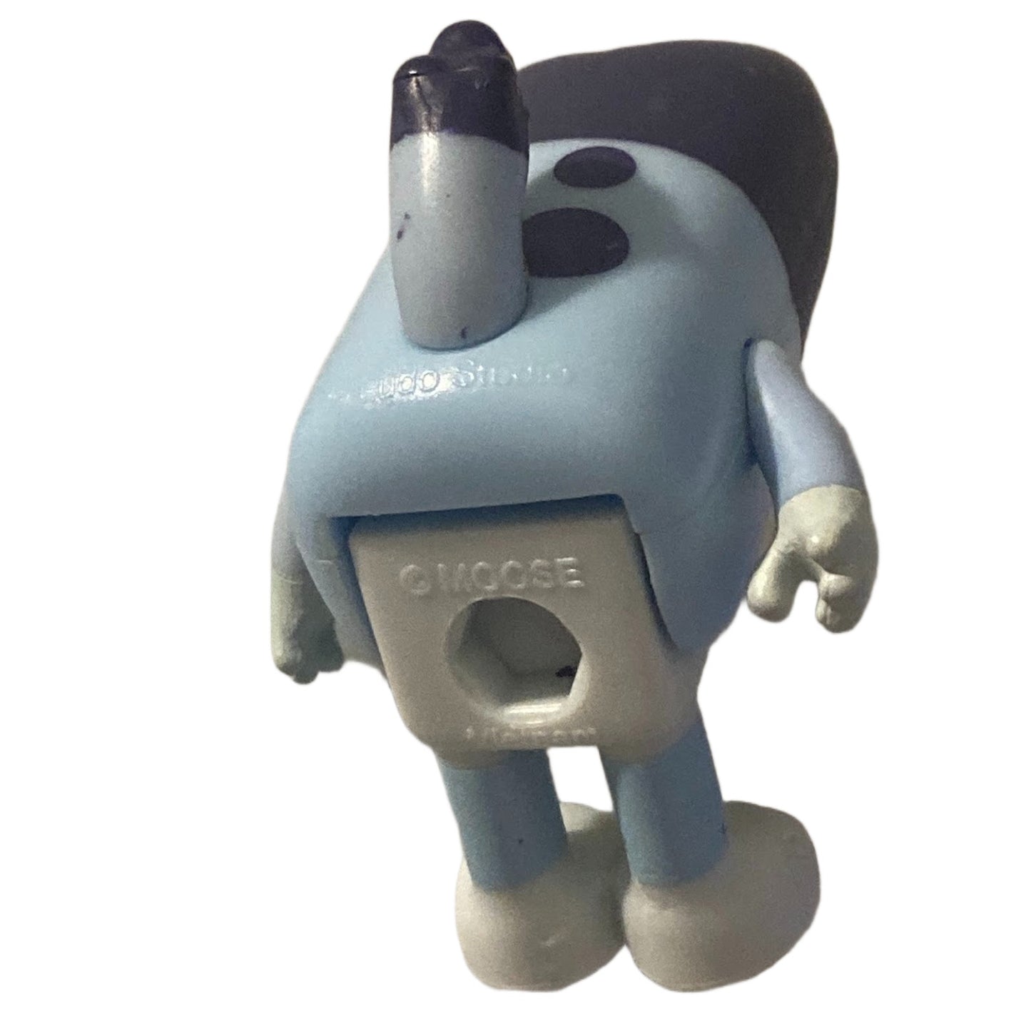 Bluey Heeler Figure BIG SMILE Face New Facial Expression Blue