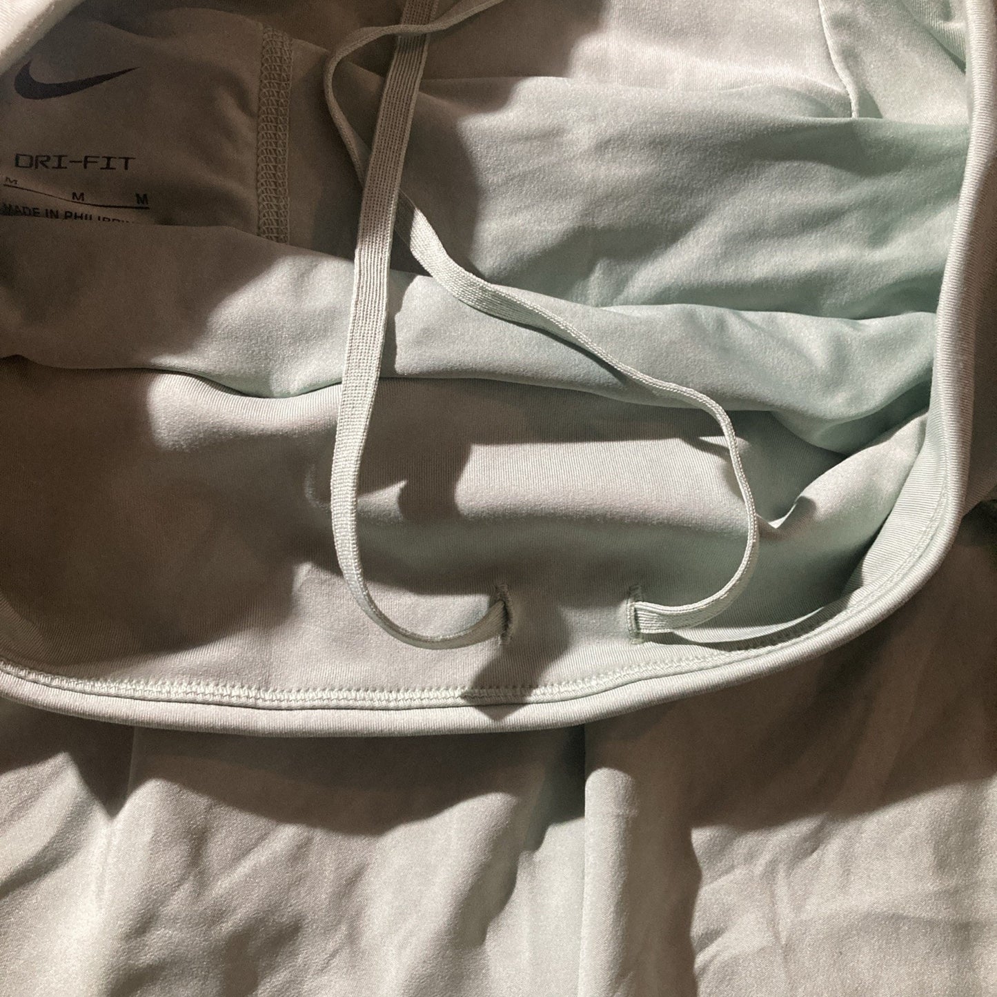 NWT Women’s Nike DriFit Tennis Shorts Size Medium High Waisted Hidden Drawstring