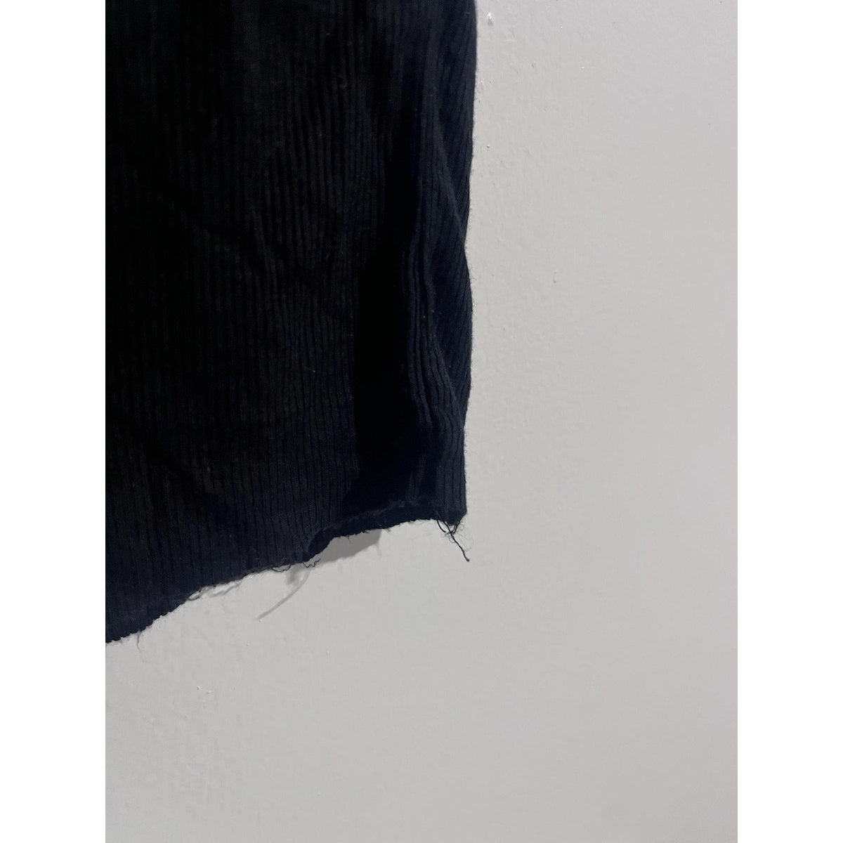 Cotton On T-Shirt Womens S Black Scoop Neck Short Sleeve Slim Ribbed Knit Basic