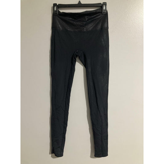 Jane And Bleecker Leggings Womens M Black Ankle Yoga Slim Elastic Waist