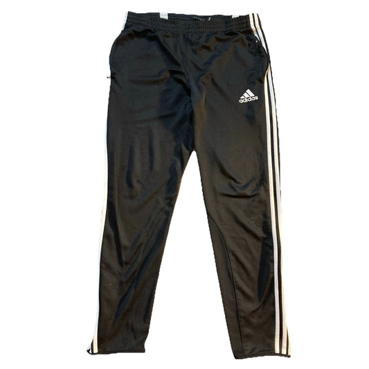 2012 Adidas Climacool 3 Stripe Joggers Embroidered Logo Zip Ankle Pockets Mens L