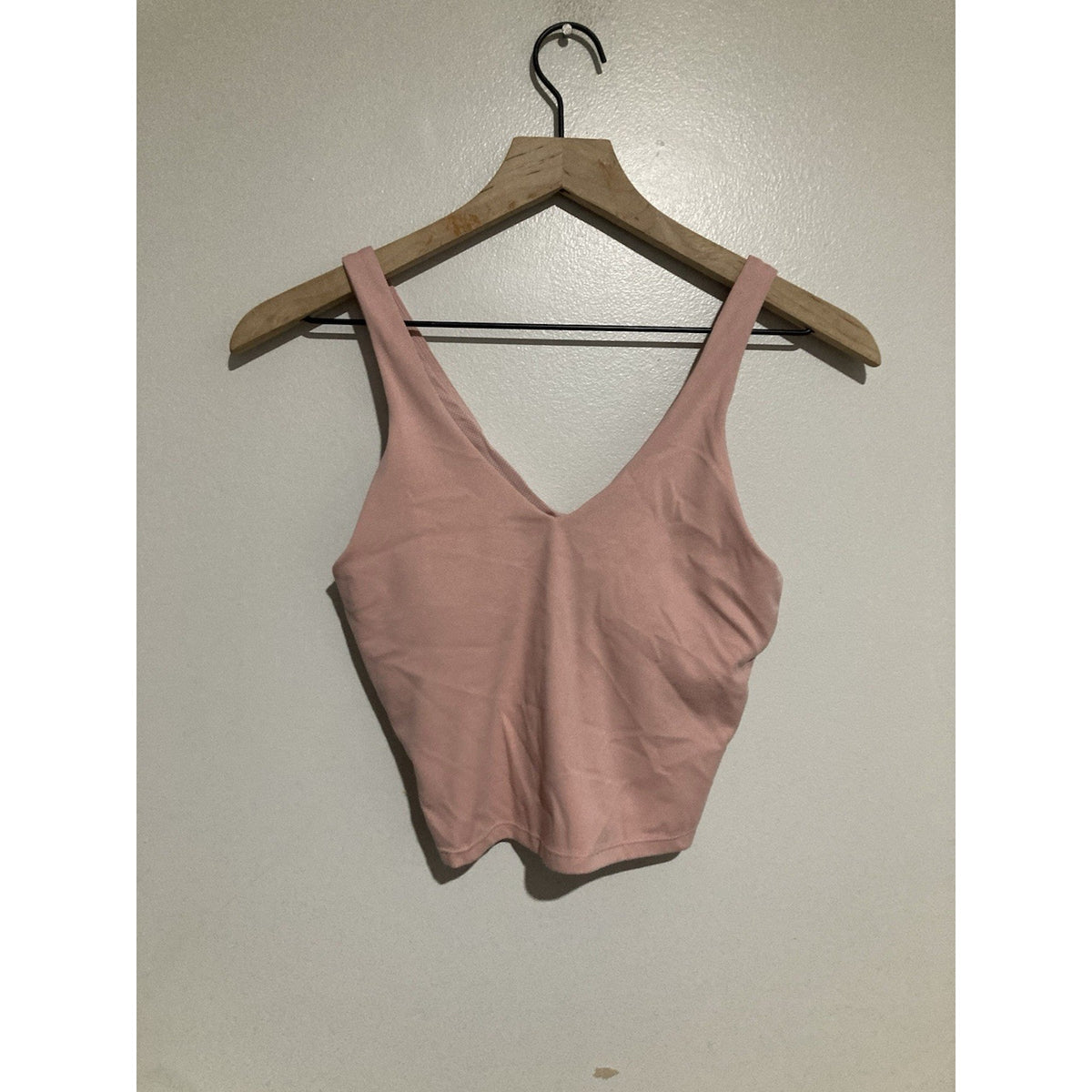 All in Motion Women's Pad Light Support Thick Strap Crop Sports Bra Size XS Pink