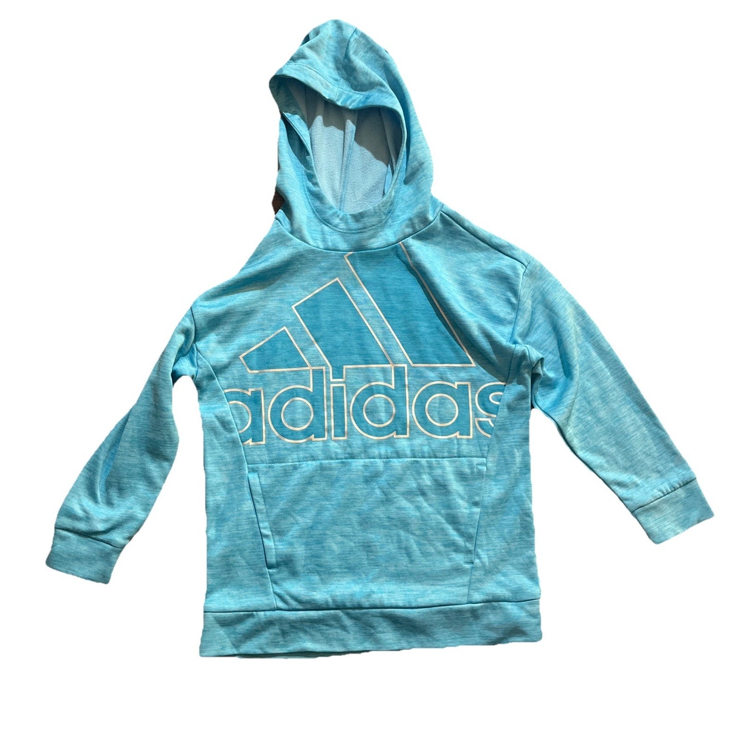 Toddlers Adidas Sports Original Blue Hoodie Kelly Boys Size Small 7/8