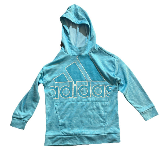 Toddlers Adidas Sports Original Blue Hoodie Kelly Boys Size Small 7/8