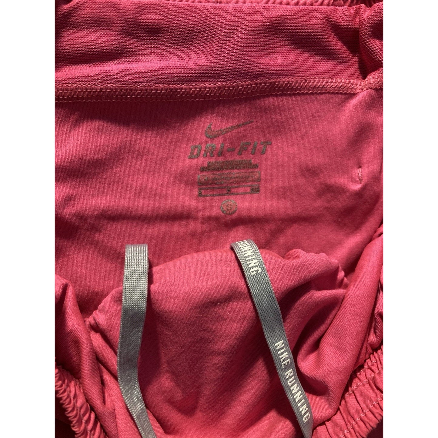 Nike Dri-FIT Women's Running Shorts Pink Athletic Gym Workout Athleisure Size S