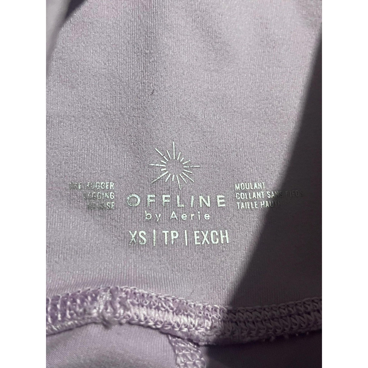 OFFLINE By Aerie Leggings Womens XS Purple Ankle Slim Yoga High Waist Stretch