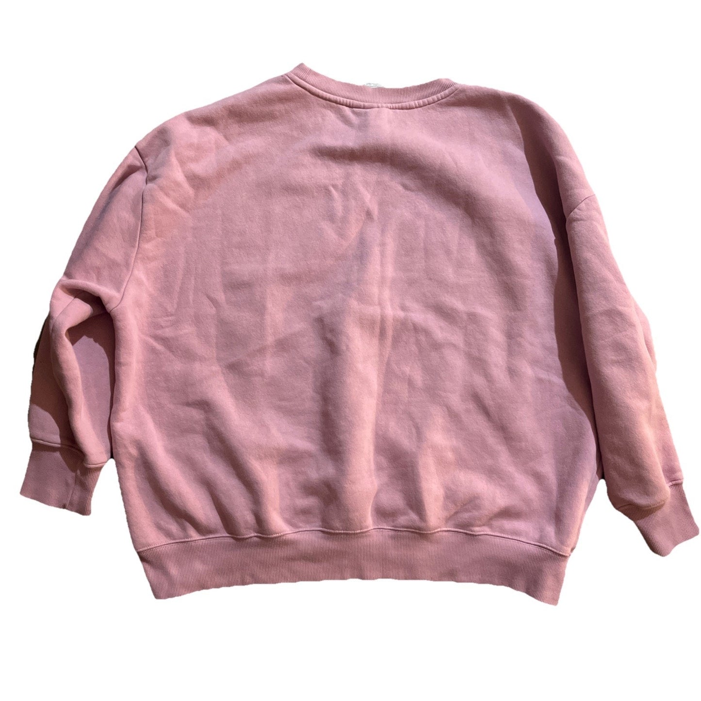 Reebok Lavender Fleece Crew Neck Logo Sweatshirt XXL Long Sleeve Pullover