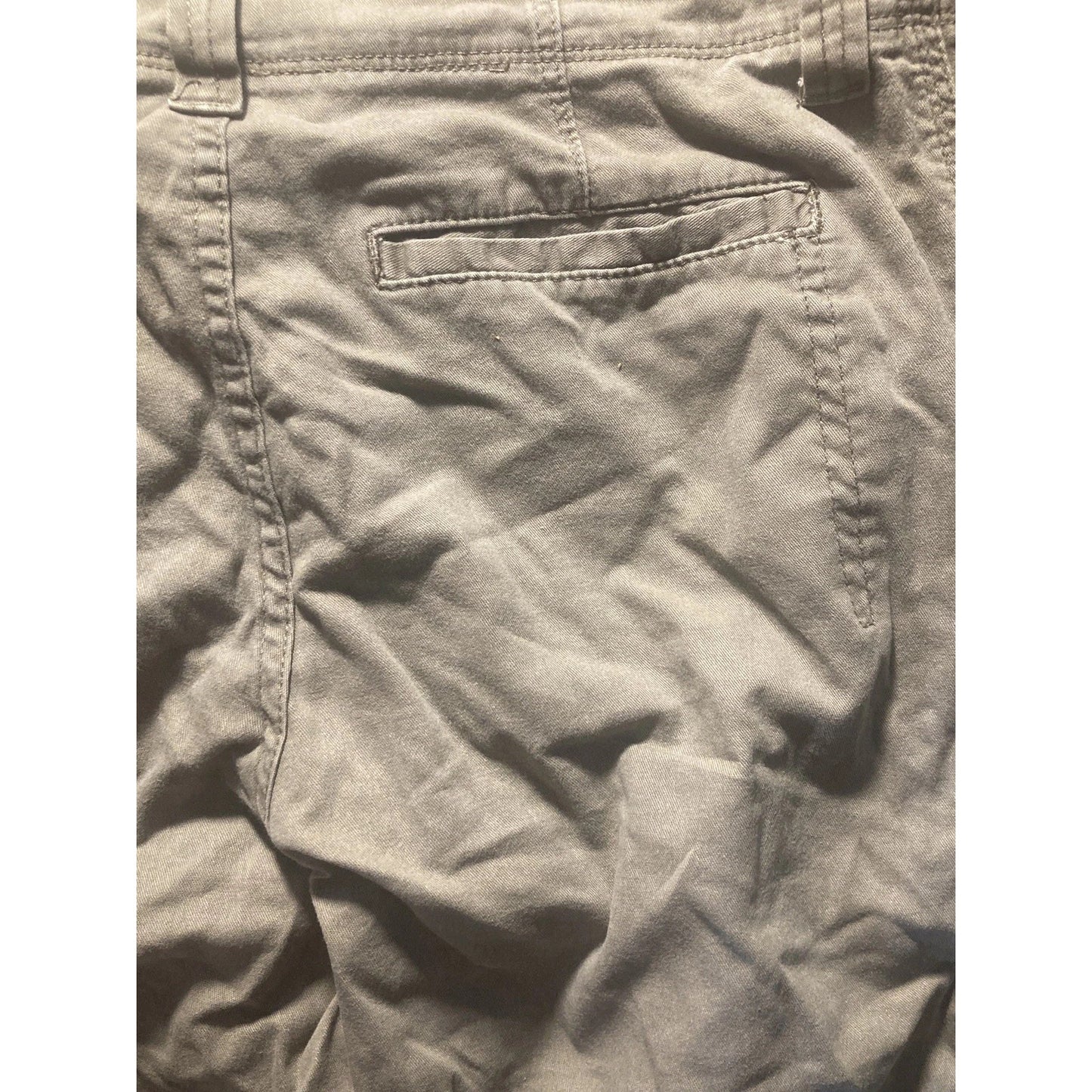 Wrangler Cargo Pants Mens 32x30 Green Relaxed Fit Canvas Workwear Casual Pockets