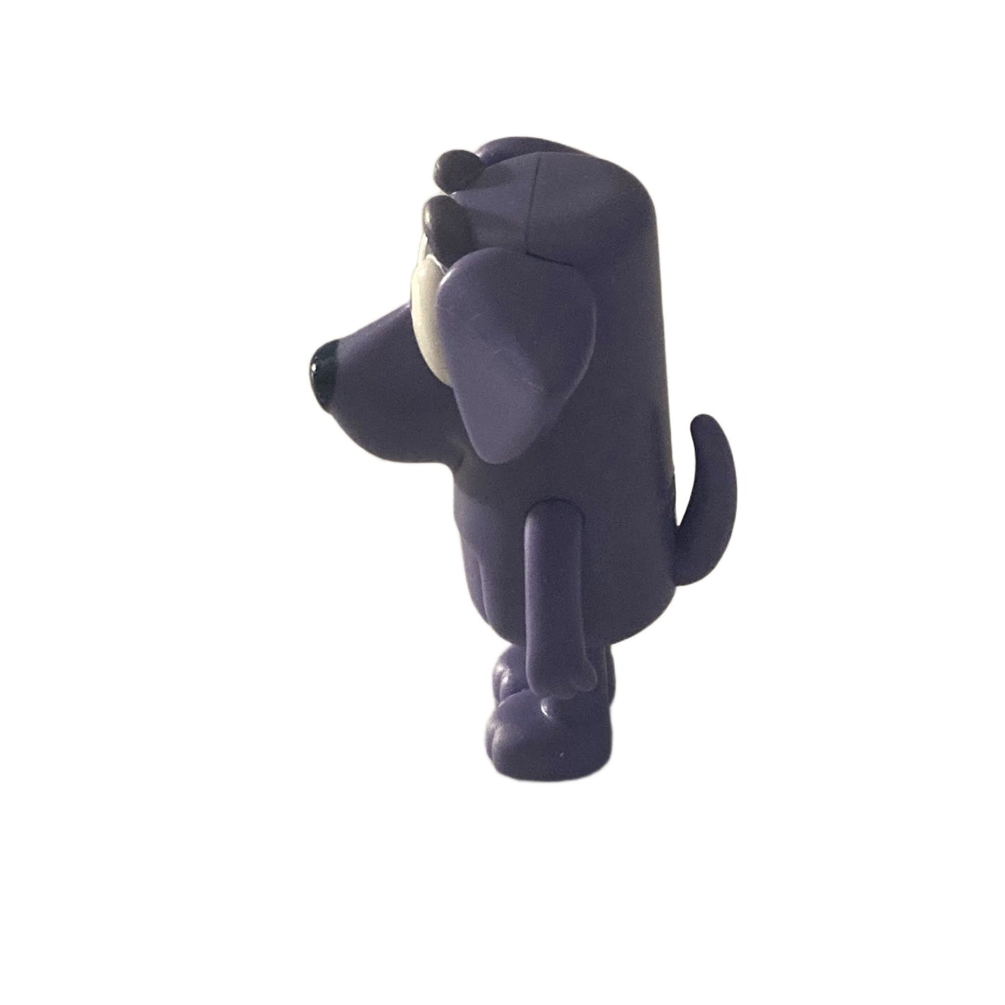 Bluey JEAN-LUC Purple Dog 2.5" Poseable Action Figure Replacement MINT