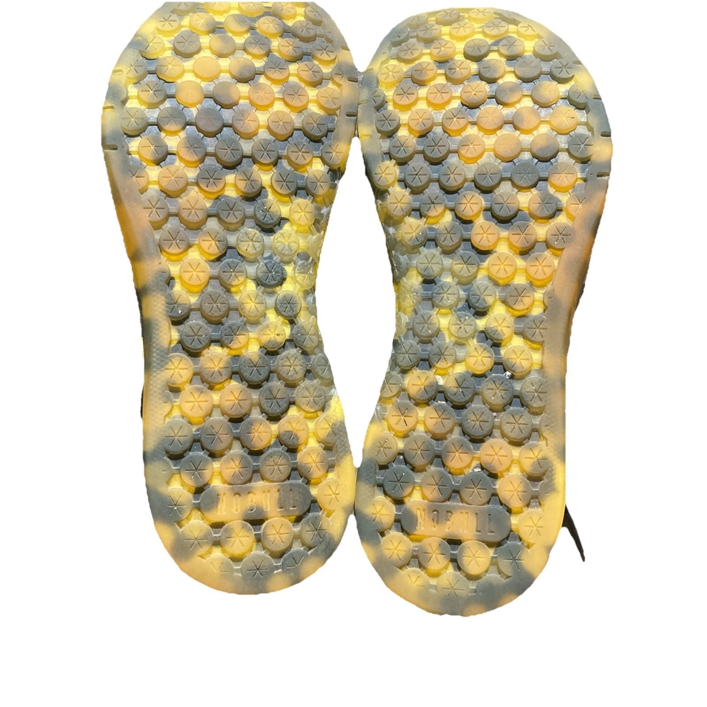 Nobull Superfabric Gun Trainer Shoes Sneakers Black Yellow Women’s 7 Men’s 5.5