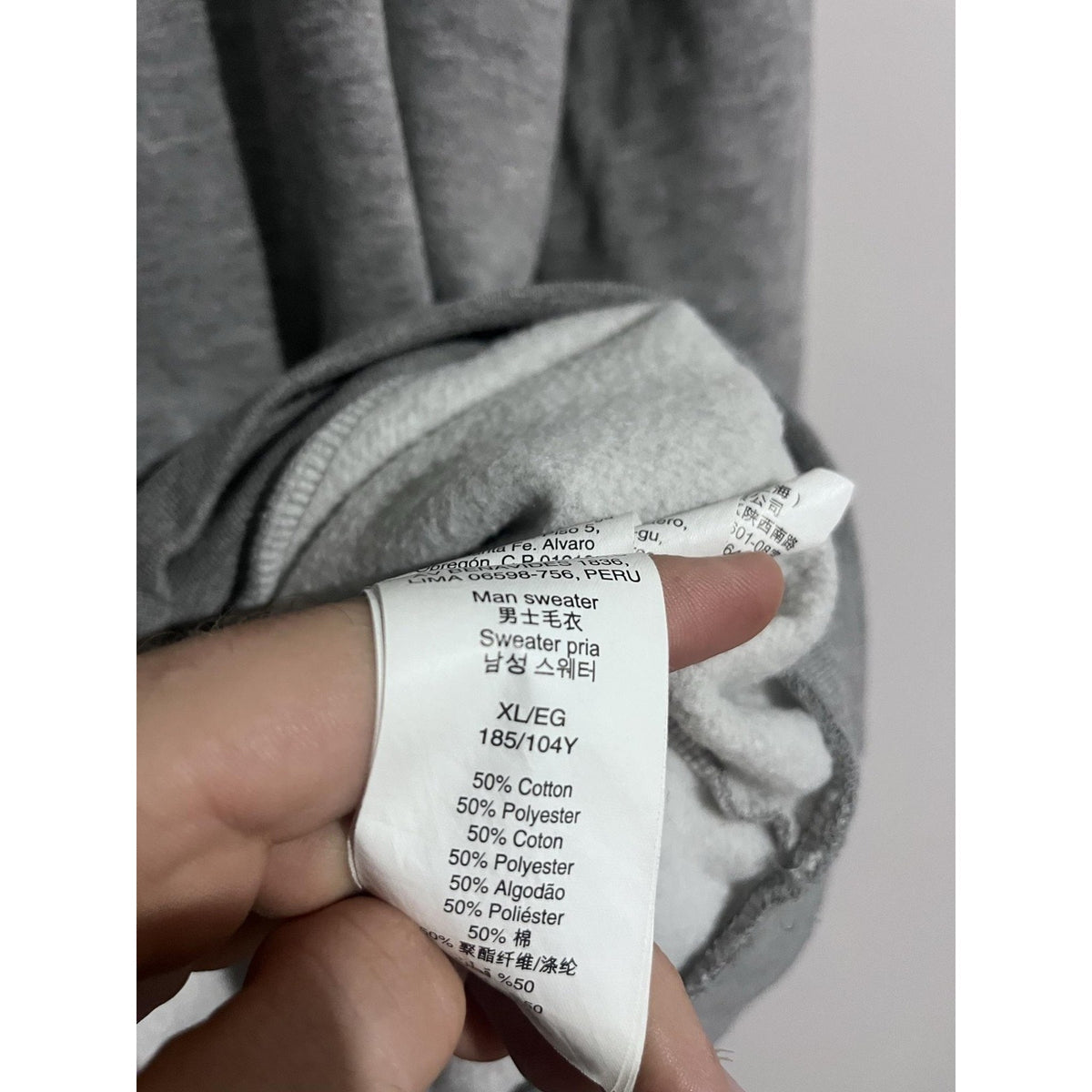 Oakley Hoodie Mens XL Gray Pullover Hooded Pockets Graphic Print Fleece