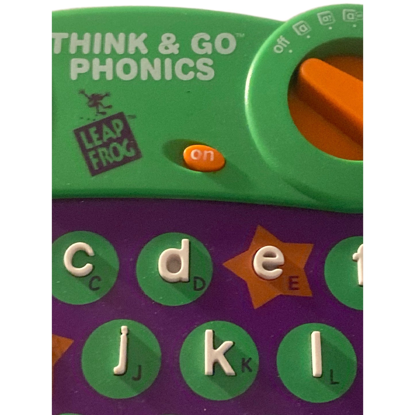 LeapFrog Think & Go Phonics Learning Toy 1997 Vintage ABC Letters Kids