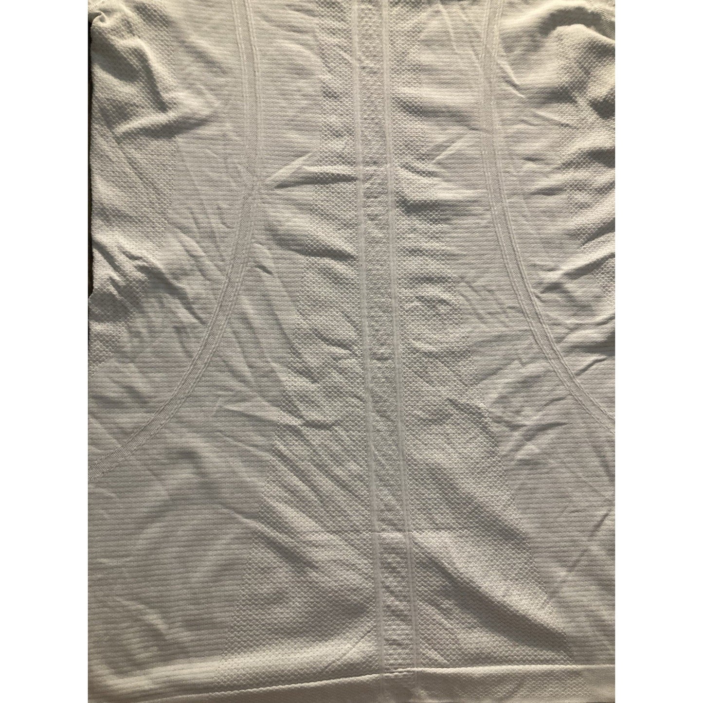 LULULEMON Women's EUC Swiftly Tech Short-Sleeve Light Gray White Size 8