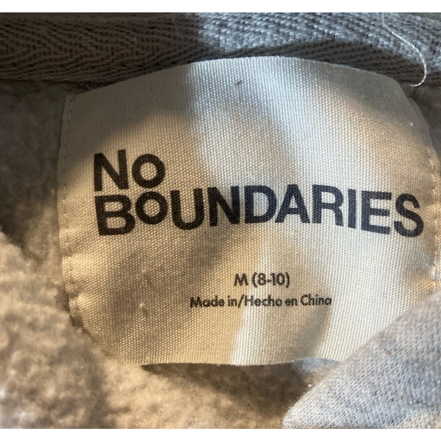 Chic No Boundaries Womens Hoodie Sweatshirt Cherries Heather Grey M Pullover