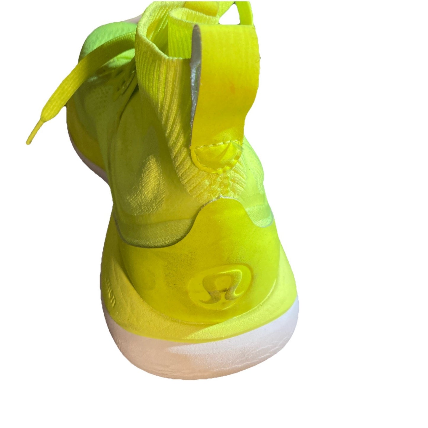 Lululemon Chargefeel Mid Workout Athletic Shoe Yellow Size 7 Woman’s Used