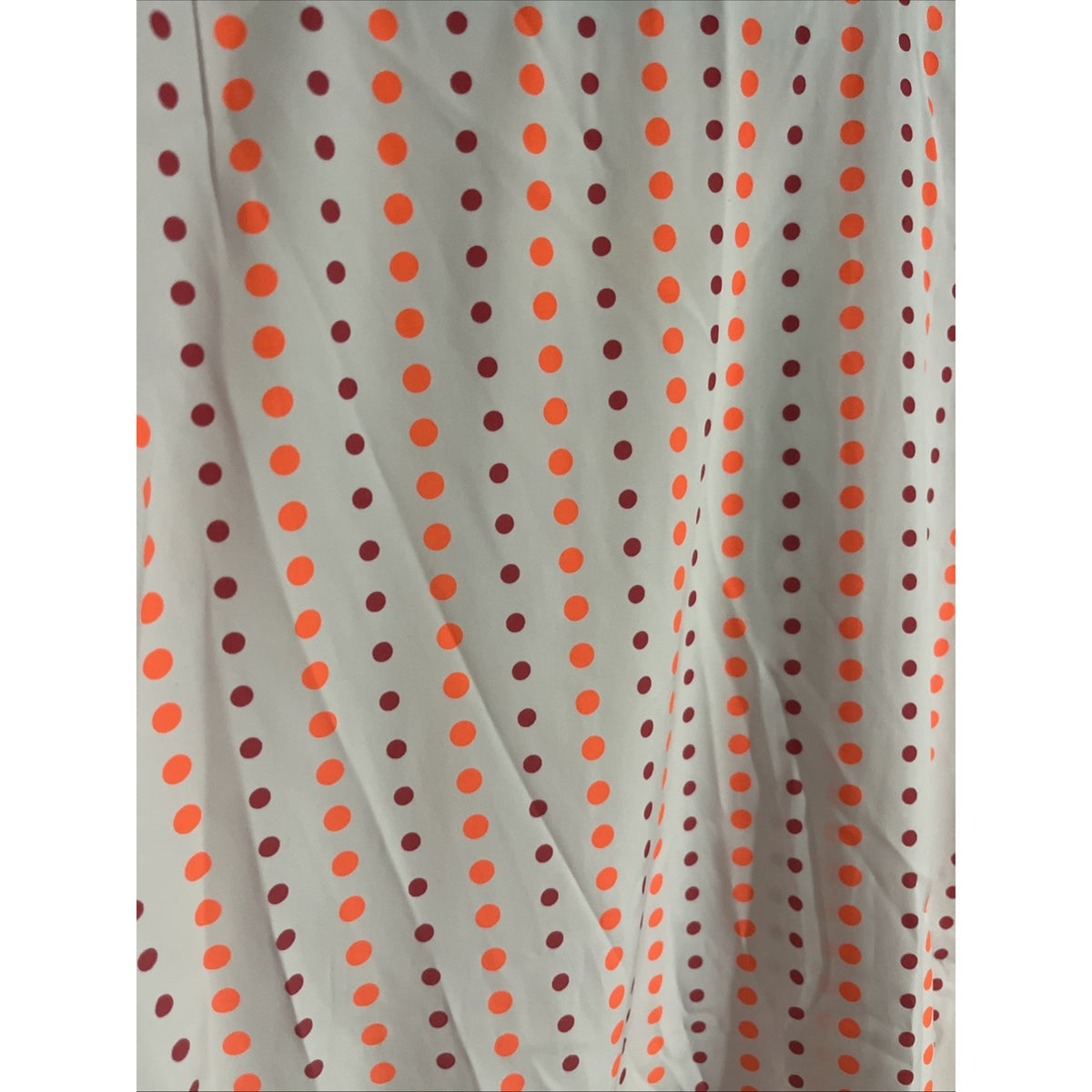 Gap women's neon multi color polka dot tunic top 80s Style Long Sleeve Size XS