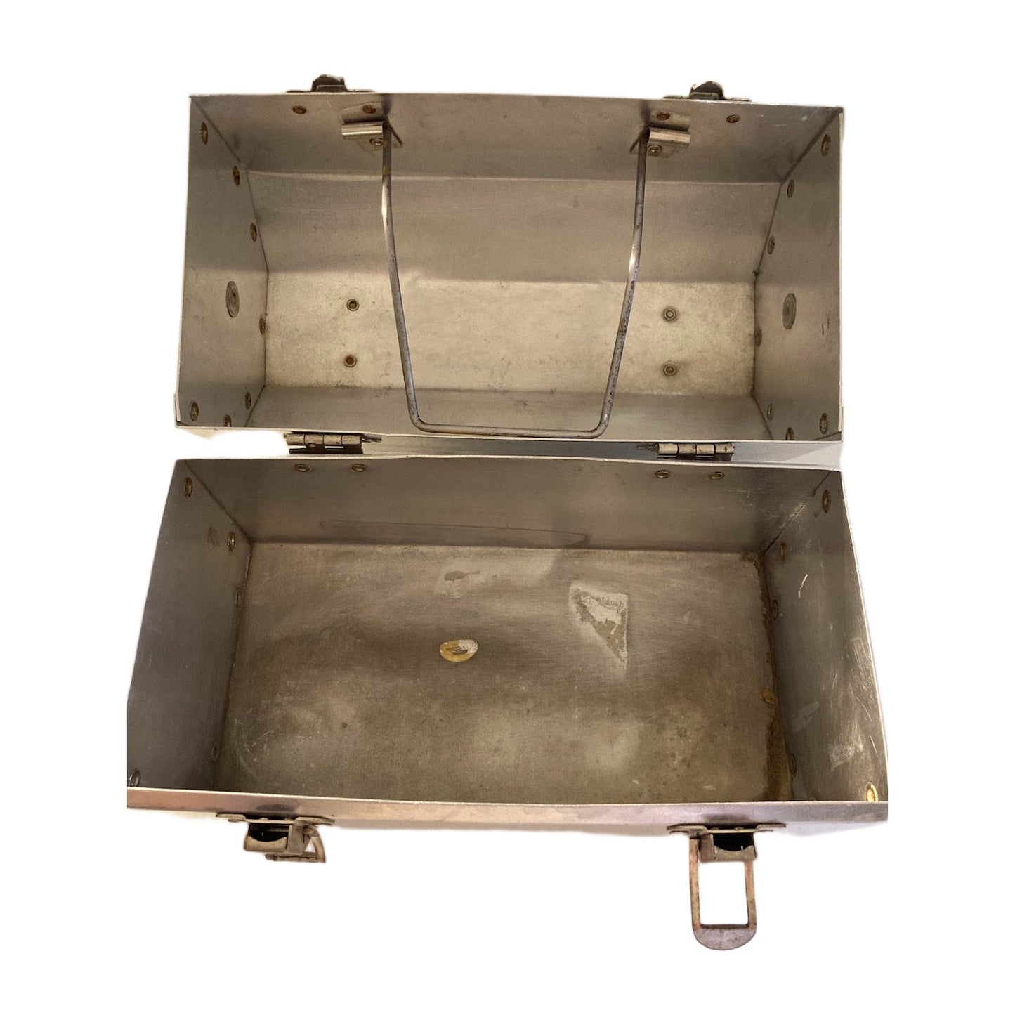 Vintage Ciracco Aluminum Miners Lunch Box Pail MCM USA 1960s